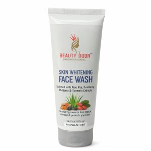 Skin Whitening Face Wash, Enriched with Aloe Vera, Bearberry, Mulberry & Turmeric Extracts
