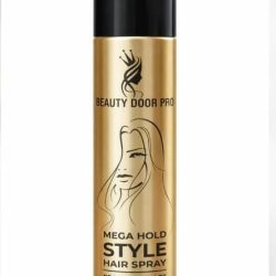 Beauty Door Pro Mega Hold Style Hair Spray with Pro-Vitamin B5-450 ml